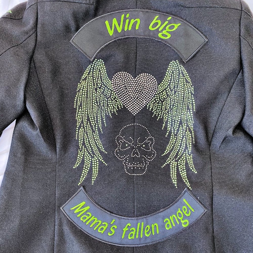 Poison - Fallen Angel Rhinestone Versace Jacket - Picture 7 of 8